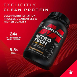 Протеин Muscletech Nitro Tech 100% Whey Gold 907 g (French Vanilla Cream) Muscletech