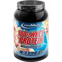 100 % Whey Protein 900g (Strawberry-White Chocolate) IronMaxx