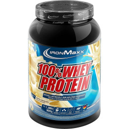 100 % Whey Protein 900g (White chocolate) IronMaxx