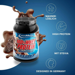 100 % Whey Protein 900g (Milk Chocolate) IronMaxx