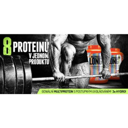 Многокомпонентный протеин + карнітин + амінокислоти у подарунок Extrifit Long® 80 Multiprotein 1000 g Extrifit