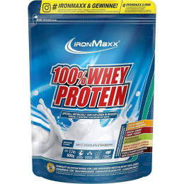 100 % Whey Protein 500g (Strawberry-White chocolate) IronMaxx