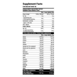 Cfm Instant Whey 80 1000g (Vanilla)+CARNI 60000mg Liguid 1000ml+Shot Bcaa 5000 Mg 90 ml (Grape) Extrifit