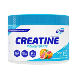 Креатин моногидрат 6Pak Nutrition Creatine Monohydrate 300 g (Grapefruit) 6Pak