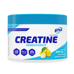 Креатин моногидрат 6Pak Nutrition Creatine Monohydrate 300 g (Lemon) 6Pak