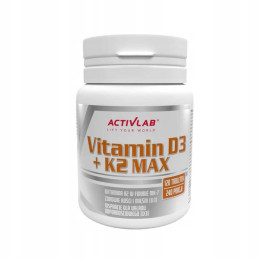 Витамин Д3 +К2 Activlab Vitamin D3 + K2 Max 120 tabs Activlab