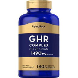 Комплекс для поддержания мужского здоровья PipingRock GHR Complex 1490 mg (per serving) 180 Quick Release Piping Rock