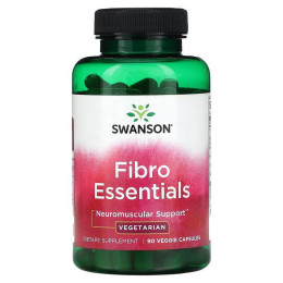 Харчова добавка здоров'я м'язів Swanson Fibro Essentials, 90 Veggie Capsules Swanson