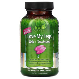 Для здоровья вен и нормального кровообращения Irwin Naturals Love My Legs Vein + Circulation 60 Liquid Irwin Naturals