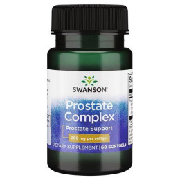 Поддержка здоровья простаты Swanson Prostate Complex, 200 mg, 60 Softgels Swanson