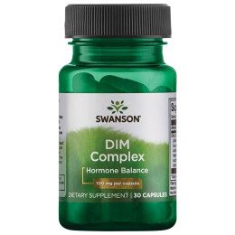 DIM комплекс Swanson DIM Complex, 100 mg, 30 Capsules Swanson