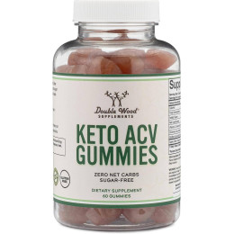 Keto ACV Gummies (Apple Cider Vinegar 375 mg на 2 цукерки) 60 Gummies