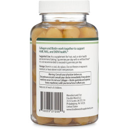 Collagen Gummies with Biotin and Zinc (for Hair Skin and Nails) 60 Gummies