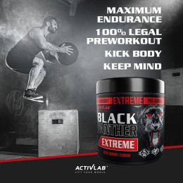 Предтренировочный комплекс Activlab Black Panther Extreme 300 g (Blackcurrant) Activlab