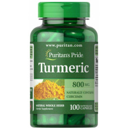 Куркума Puritan's Pride Turmeric 800 mg 100 Capsules Puritan's Pride