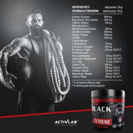 Передтренувальний комплекс Activlab Black Panther Extreme 300 g (Multifruit ) Activlab