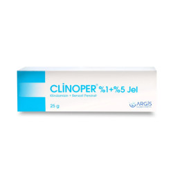 Гель от прищей с антибиотиком Клинопер Clinoper (Analogue Benzoxin %1) 25 г