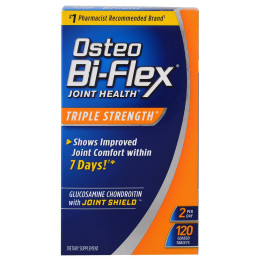 Вітаміни для кісток та суглобів глюкозамін хондроїтин Osteo Bi-Flex (Joint Health Triple Strength) 120 капсул