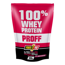 100% Whey Protein Proff - 500g Chocolate Cherry Power Pro