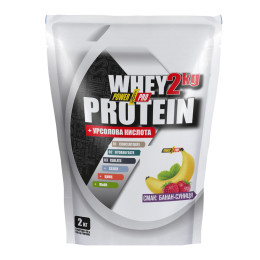 Whey Protein - 2000g Banana Wild Strawberry Power Pro