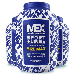 Size Max - 2720g Strawberry MEX Nutrition