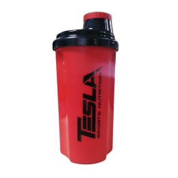 Shaker - 700ml Black Red Tesla