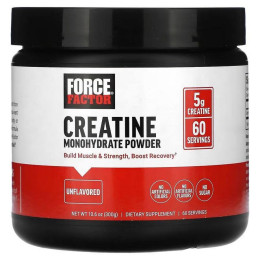 Креатин Force Factor Creatine Monohydrate Powder 300 g (Unflavored)