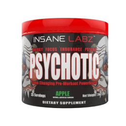 Передтренувальний комплекс Psychotic Mens 220 г  (Фруктовий пунш) Insane labz