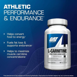 L-Carnitine 60caps German American Technologies