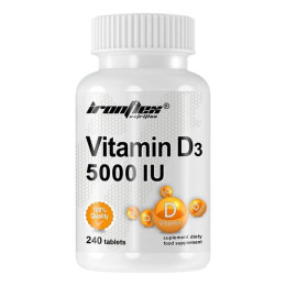 Вітамін D3 IronFlex Vitamin D3 5000 240tabs Iron Flex