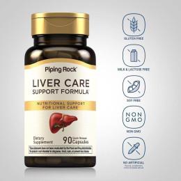 Підтримка печінки Piping Rock Liver Care 90 Quick Release Capsules Piping Rock