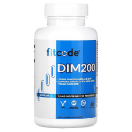 Дииндолилметана FITCODE DIM200 Diindolylmethane (DIM) 200 mg 60 Veggie Capsules