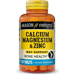 Calcium Magnesium & Zinc, 100 Tablets