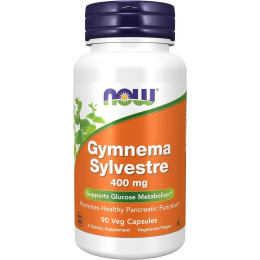 Джімнема Сильвестра NOW Gymnema Sylvestre 400 mg 90 veg caps