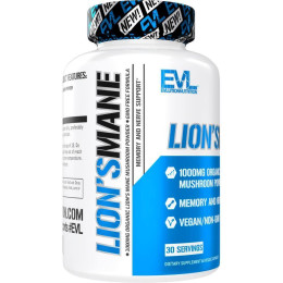 Ежовик гребенчатый EVLution Nutrition Lion's Mane, 60 Veggie Capsules Evlution Nutrition