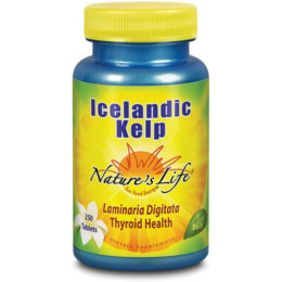 Icelandic Kelp 250 Tablets Nature's Life