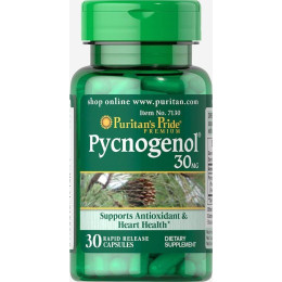 Пикногенол Puritan's Pride Pycnogenol 30 mg, 30  Capsules Puritan's Pride