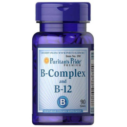 Комплекс витаминов группы B Puritan's Pride Vitamin B-Complex with B-12 90 tablets Puritan's Pride