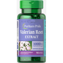 Корень валеріани Puritan's Pride Valerian Root 1000mg 90soft Puritan's Pride