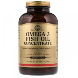 Омега-3 Solgar Omega 3 Fish Oil Concentrate 240 softgels Solgar