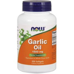 Концентрат чесночного масла Now Foods Garlic Oil 1500 mg 250 softgels NOW