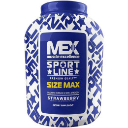 Гейнер Size Max 2720g (Strawberry) MEX Nutrition