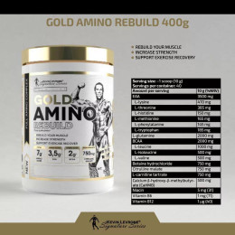 Амінокислотний комплекс Kevin Levrone Gold Amino Rebuild 400 g (Citrus - Peach) Kevin Levrone