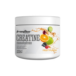 Креатин моногидрат IronFlex Nutrition Creatine Monohydrate 300 g (Fruit Punch) Iron Flex