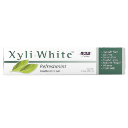 Xyliwhite Refreshmint Toothpaste Gel - 6.4 oz Now Foods