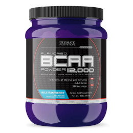 BCAA Powder 12000 - 228g Blue Raspberry Ultimate Nutrition