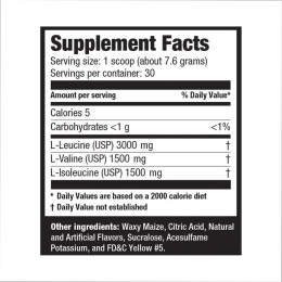 BCAA Powder 12000 - 228g Blue Raspberry Ultimate Nutrition