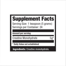 Creatine Monohydrate - 120g Ultimate Nutrition