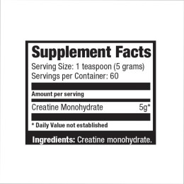 Creatine Monohydrate - 300g Unflavoured Ultimate Nutrition