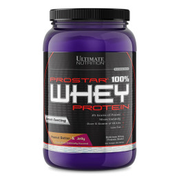 Prostar Whey 2lb - 907g Peanut Butter & Jelly Ultimate Nutrition